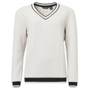 Abacus Woburn Dame Golf Midlayer Stone Melange