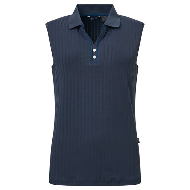 Abacus Pebble Dame rmels Golfpolo Navy