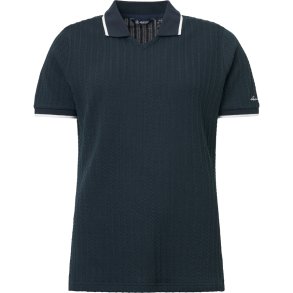 Abacus Sand Halfsleeve Navy Dame Golf-polo