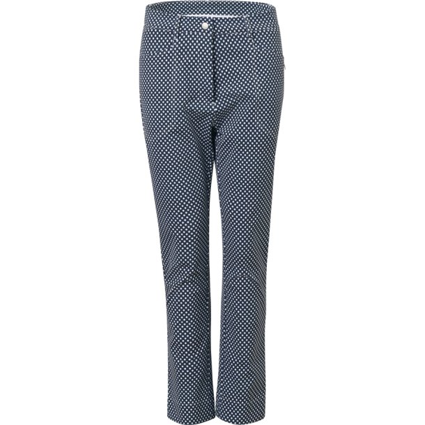 Abacus Merion &#8542; Navy Check Dame Golfbukser