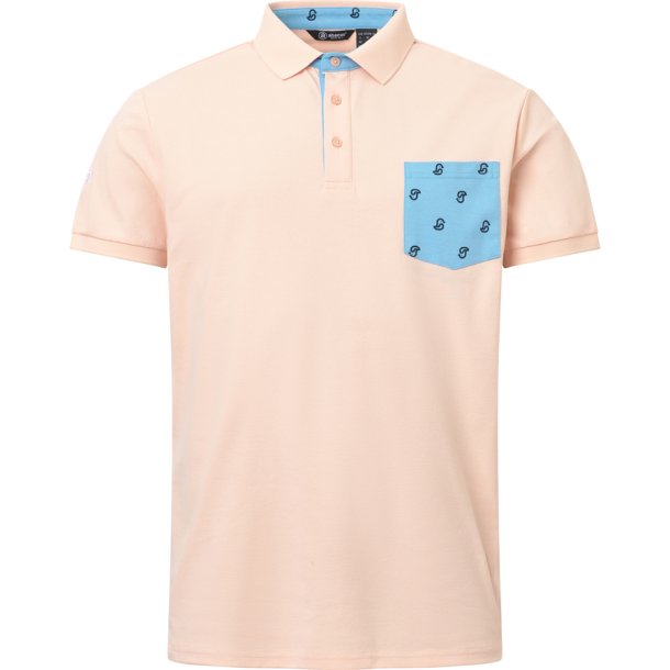 Abacus Eagle Drycool Apricot Herre Golf-polo