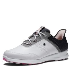 FootJoy Stratos Dame Golfsko Medium bredde Hvid/Sort