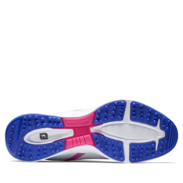 FootJoy Fuel Sport Dame Golfsko Wide bredde Hvid/Pink