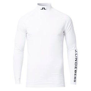 J Lindeberg  Herre Baselayer Aello Slim Soft Compression Hvid