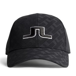 J Lindeberg Anga Jacquard Dame Cap Tour Geo Jacquard Black M