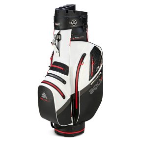 Big Max AQUA Silencio 4 Golfbag Hvid-Sort-Rd