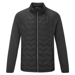 Abacus Elgin Hybrid Dame Golf Vindjakke Sort