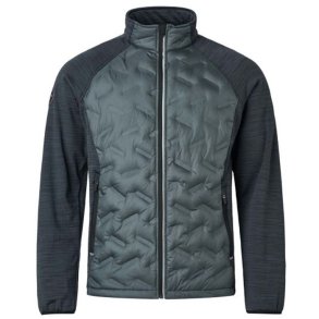  Abacus Elgin Herre Hybrid Jakke Mrk Gr/Sort