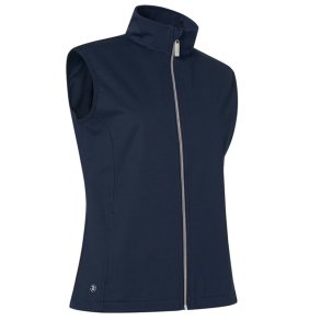 Abacus Lytham Dame Softshell Vest Navy