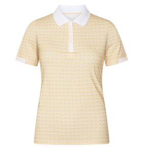 R�hnisch Abby Dame Polo Monogram Peach