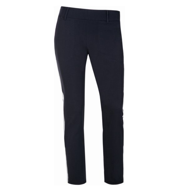 Alberto Lucy 3xDRY Dame Golfbukser Navy/Hvid