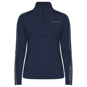 Rhnisch Amie Brushed Dame Midlayer Navy