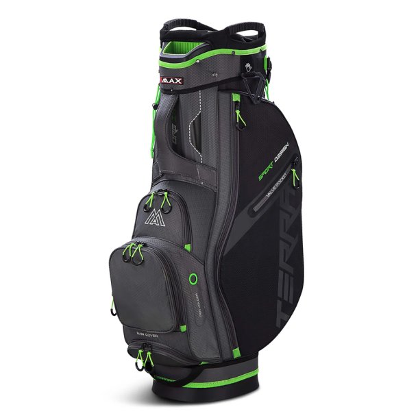 Big Max Terra Sport Cartbag  Charcoal/Lime