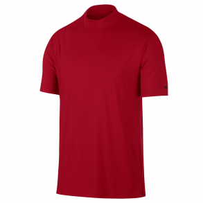 Nike TW Dry Vapor Polo Mock Red