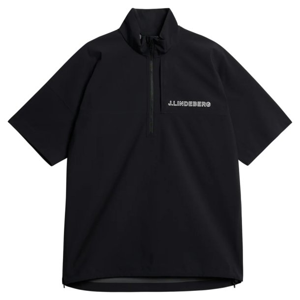 J Lindeberg Bridge Kortrmet Regn-anorak Sort