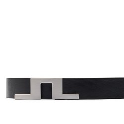J Lindeberg Bridger Belt 30 Herre Golf-l�derb�lte Sort