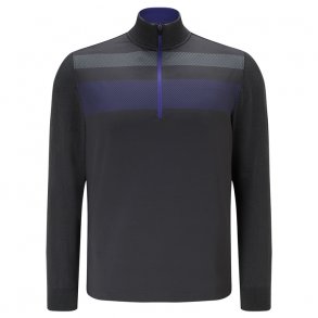 Callaway 1/2 zip Mock Neck Herre Golf Midlayer Marina