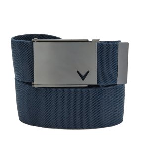 Callaway Webbing V Logo Herre Golfblte Navy