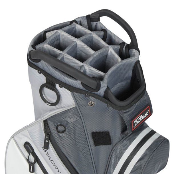 Titleist Cart 14 StaDry Golfbag Charcoal/Grey/White