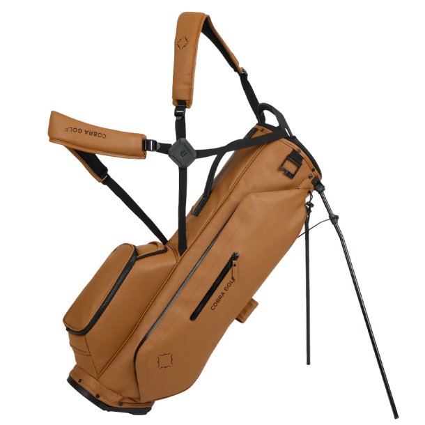 Cobra Premium Stand Bag Tan/Black