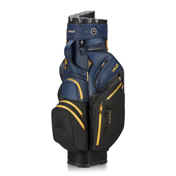 BigMax Dri Lite Silencio 3 Golfbag Black-Navy-Corn
