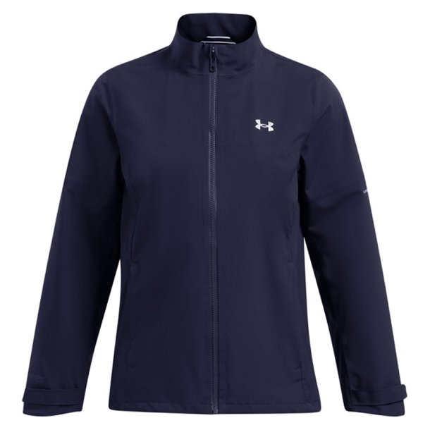 Under Armour Drive Rain Jacket Midnight Navy / Metallic Silver
