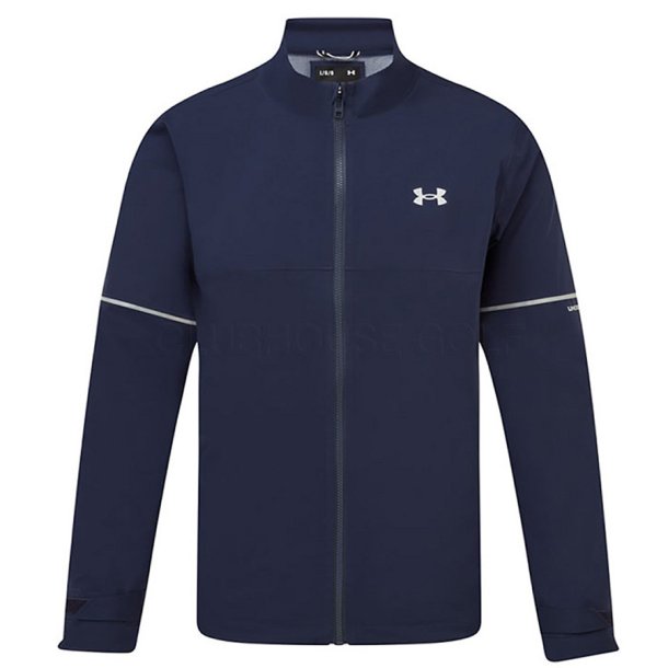 Under Armour Drive Rain Jacket Midnight Navy / Midnight Navy / Metallic Silver