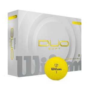Wilson Duo Soft Gule Golfbolde