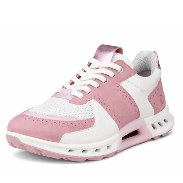 ECCO Biom C4 Vandt�t Dame Golfsko Blush/White/Old Rose Metallic