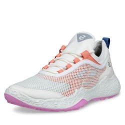 Ecco Tekstil Biom H5 Dame Golfsko White/Burnt Coral/White