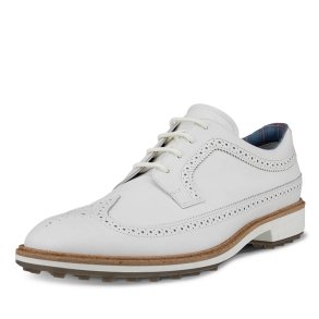 Ecco Classic Hybrid Herre Golfsko Hvide