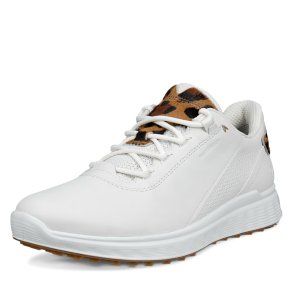 Ecco Dame S-Casual Golfsko Hvide