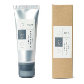 Ecco Smooth Leather Cream Black