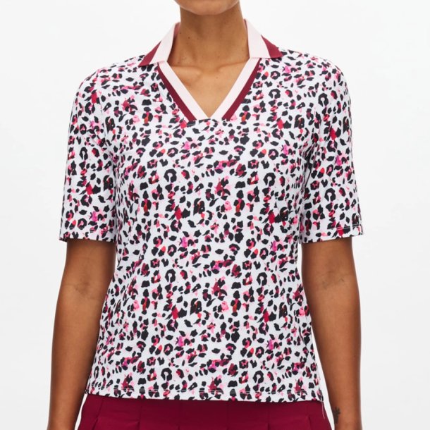 R�hnisch Essential Dame Polo Leo Pink/Beet