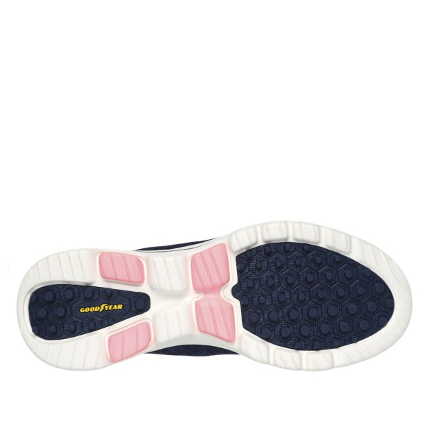 Skechers Go Golf Walk 5 Slip-Ins Dame Golfsko Navy/Pink