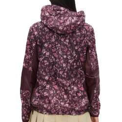 Rhnisch Gaia Dame Vind-jakke Neon Flower Pink
