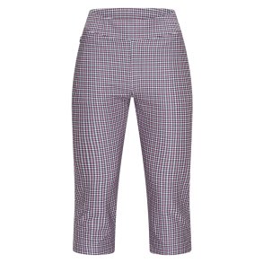 Rhnish Grace Capri Dame Golfbukser Minicheck Pink