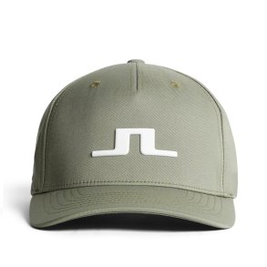 J Lindeberg Heath Cap Oil Green