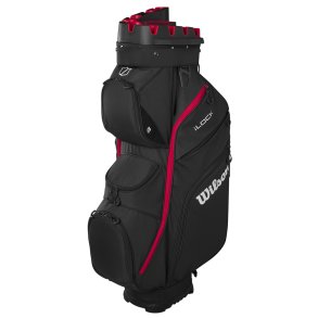 Wilson I-LOCK Golfbag Sort/Rd
