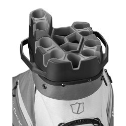 Wilson I-LOCK Golfbag Gr/Hvid/Sort