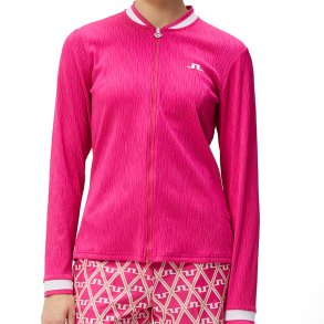 J Lindeberg Leonor Fuchsia Purple Dame Golf-Midlayer