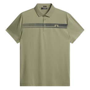 J Lindeberg Klas Regular Fit Herre Golf Polo Oil Green