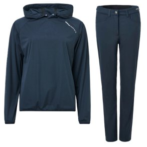 Abacus Bounce Dame Golf Regnst - Hoodie/Bukser Navy