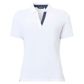 Abacus Bovey Halfsleeve Dame Polo White/Navy