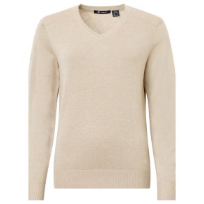 Abacus Liffin V-neck Dame Pullover Sandshell