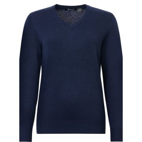 Abacus Liffin V-neck Dame Pullover Navy
