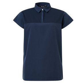Abacus Manga Loosefit Cupsleeve Dame Polo Navy