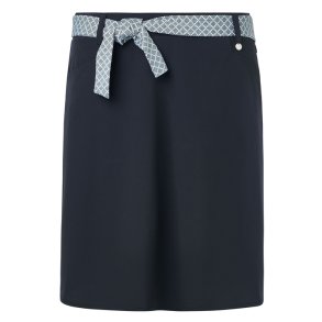 Abacus Megan 50 cm Dame Golfnederdel Sort/Hvid