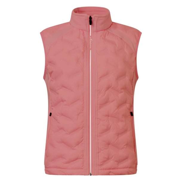 Abacus Portrush Dame Hybrid Vest Dusty Rose