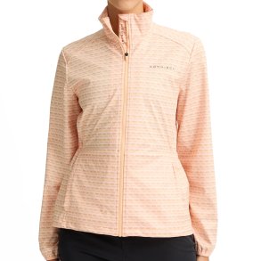 Rhnisch Lorraine Dane Vindjakke Monogram Peach